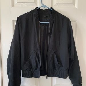Black Bomber Jacket